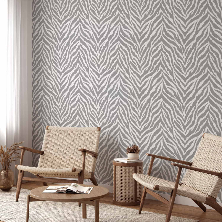 Modern Wallpaper Zebra Pattern 129025