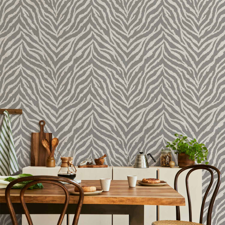 Modern Wallpaper Zebra Pattern 129025 additionalImage 8