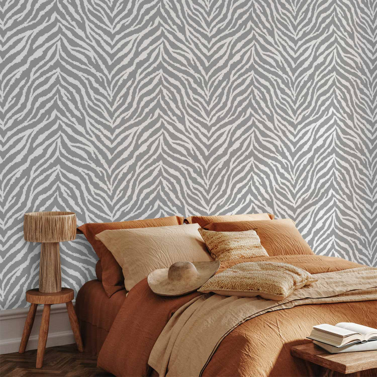Modern Wallpaper Zebra Pattern 129025 additionalImage 4