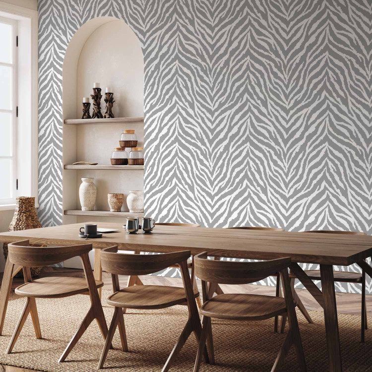Modern Wallpaper Zebra Pattern 129025 additionalImage 9