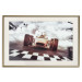 Poster Target - sports composition with racing car and billows of smoke 129425 additionalThumb 20