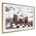 Poster Target - sports composition with racing car and billows of smoke 129425 additionalThumb 3