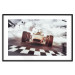 Poster Target - sports composition with racing car and billows of smoke 129425 additionalThumb 15