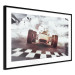 Poster Target - sports composition with racing car and billows of smoke 129425 additionalThumb 8
