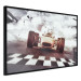Poster Target - sports composition with racing car and billows of smoke 129425 additionalThumb 13