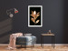Wall Poster Extraordinary Twig - plant composition of golden leaves on a black background 130525 additionalThumb 23