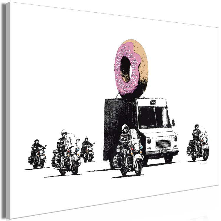 Canvas Donut Police (1 Part) Wide 132425 additionalImage 2