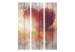 Room Divider Autumn Love (3-piece) - landscape with a heart-shaped tree 132725 additionalThumb 3