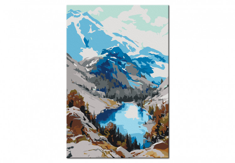 Paint by Number Kit Lake in the Mountains 134525 additionalImage 6