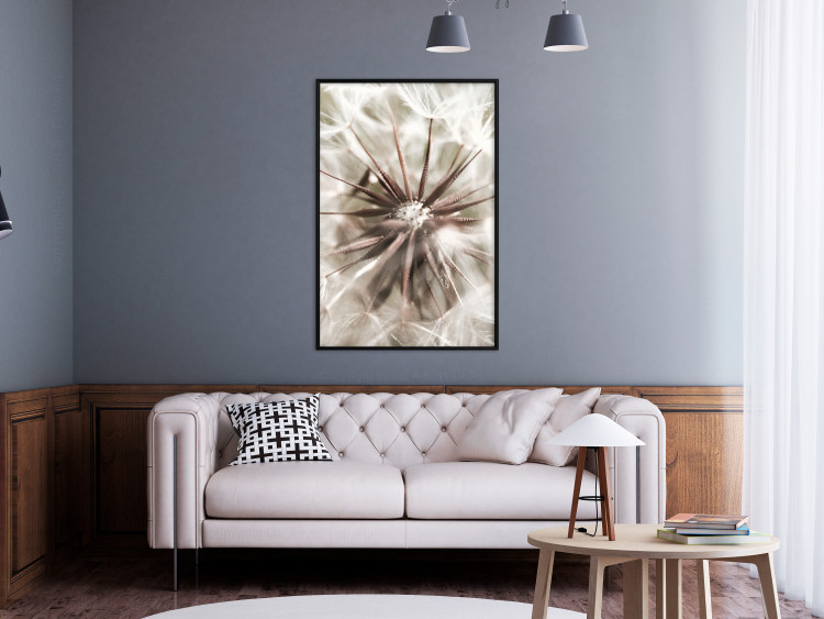 Poster Close to Nature - summer composition with a delicate dandelion flower 135825 additionalImage 14