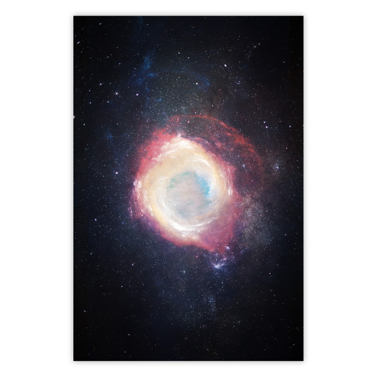 Poster Galactic Explosion - colorful landscape filled with stars in space 137525