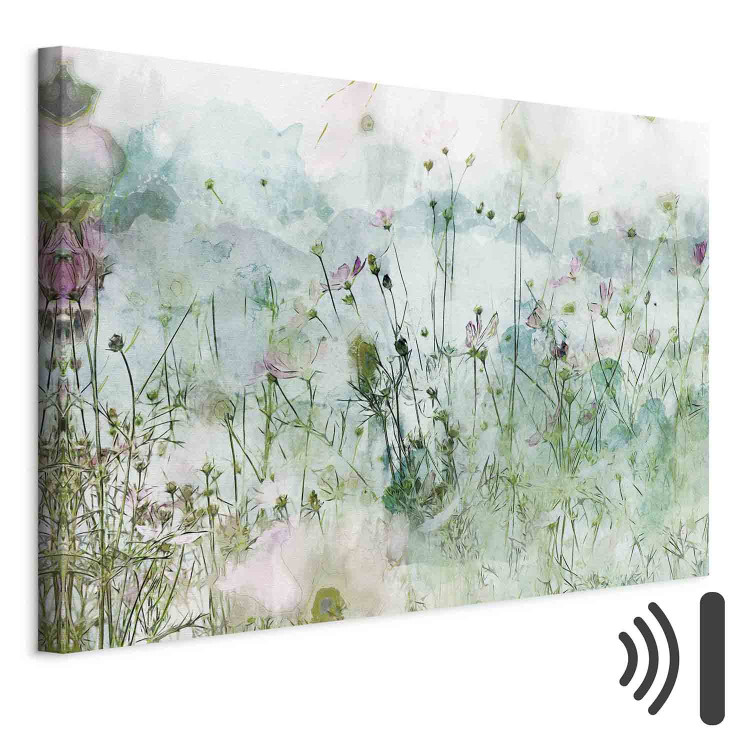 Canvas Art Print On a Green Meadow (1 Part) Wide 138225 additionalImage 8