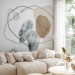 Wall Mural Elements - minimalist abstraction with grey and beige patterns 138825