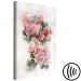Canvas Peonies in Bloom (1-piece) Vertical - pink flowers and light background 142825 additionalThumb 6