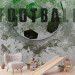 Photo Wallpaper Hobby is football - green motif with a ball and writing in English 143325 additionalThumb 4