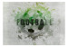 Photo Wallpaper Hobby is football - green motif with a ball and writing in English 143325 additionalThumb 1