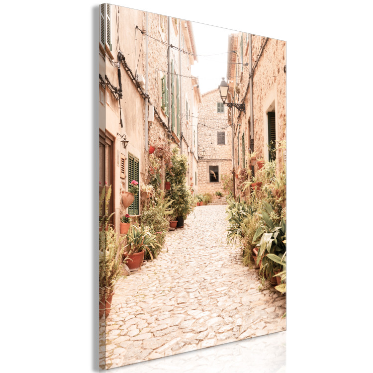 Canvas Art Print Old Streets of Valldemossa (1-piece) - city center landscape 145325 additionalImage 2
