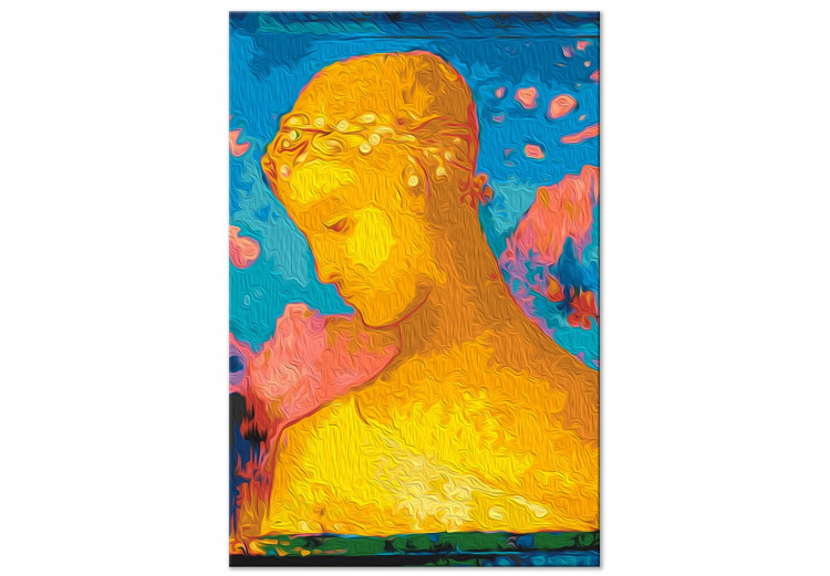 Paint by Number Kit Odilon Redon, Beatrice - Portrait of a Thoughtful Figure against the Sky 146725 additionalImage 3
