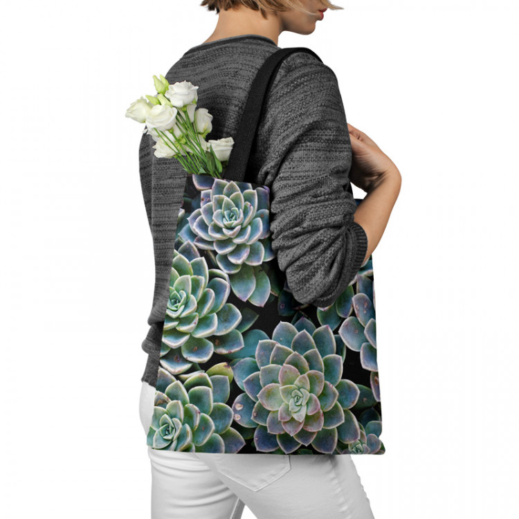Shopping Bag Symmetry of succulents - a plant composition with rich detailing 148525 additionalImage 3