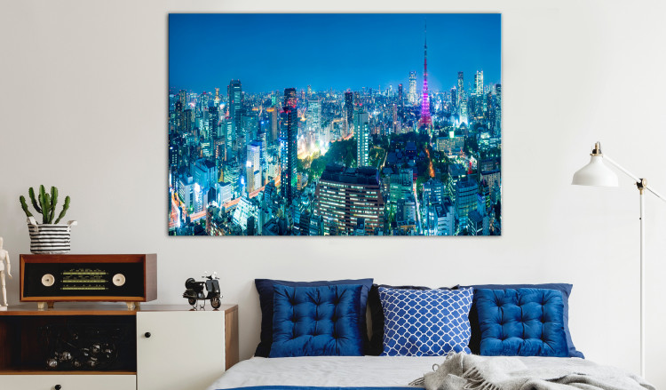 Large canvas print Tokyo: City of Tower Blocks [Large Format] 148825 additionalImage 3