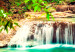 Large canvas print Emerald Waterfall [Large Format]  149025 additionalThumb 4