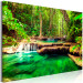 Large canvas print Emerald Waterfall [Large Format]  149025 additionalThumb 2