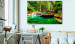 Large canvas print Emerald Waterfall [Large Format]  149025 additionalThumb 5