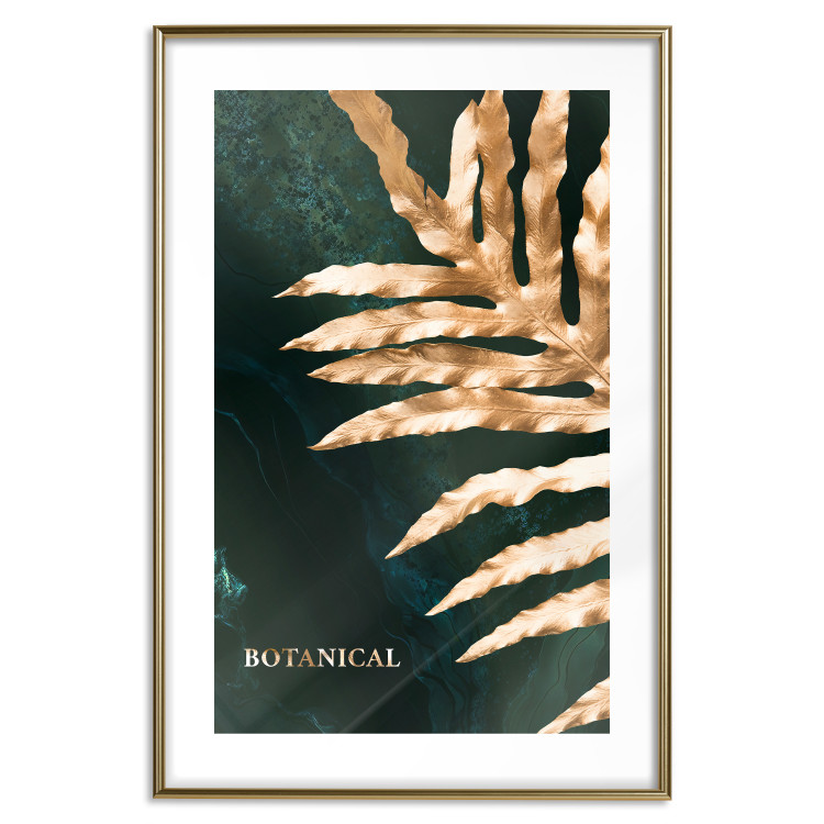 Wall Poster Dazzling Leaf - Plant in the Sunlight Above the Surface of Emerald Waters 149725 additionalImage 24