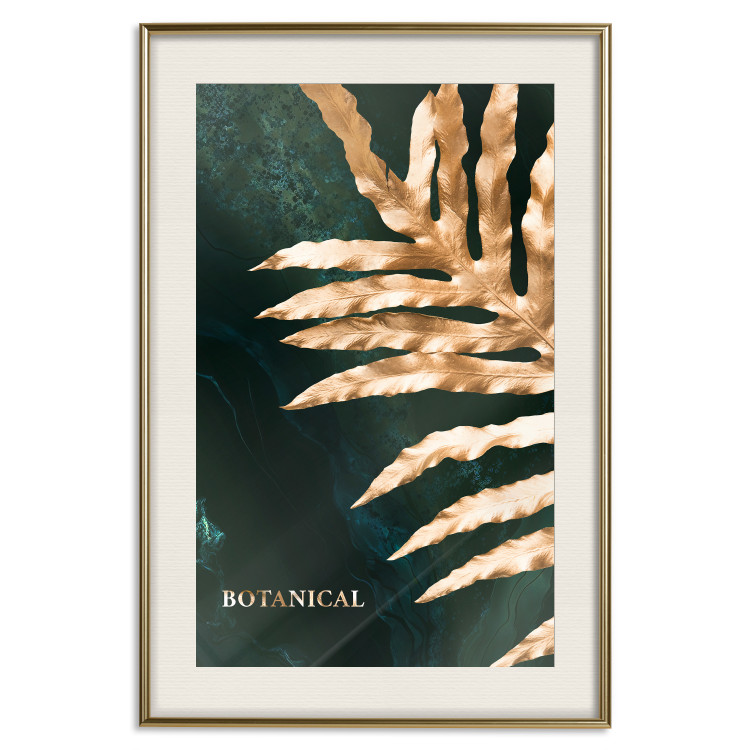 Wall Poster Dazzling Leaf - Plant in the Sunlight Above the Surface of Emerald Waters 149725 additionalImage 27