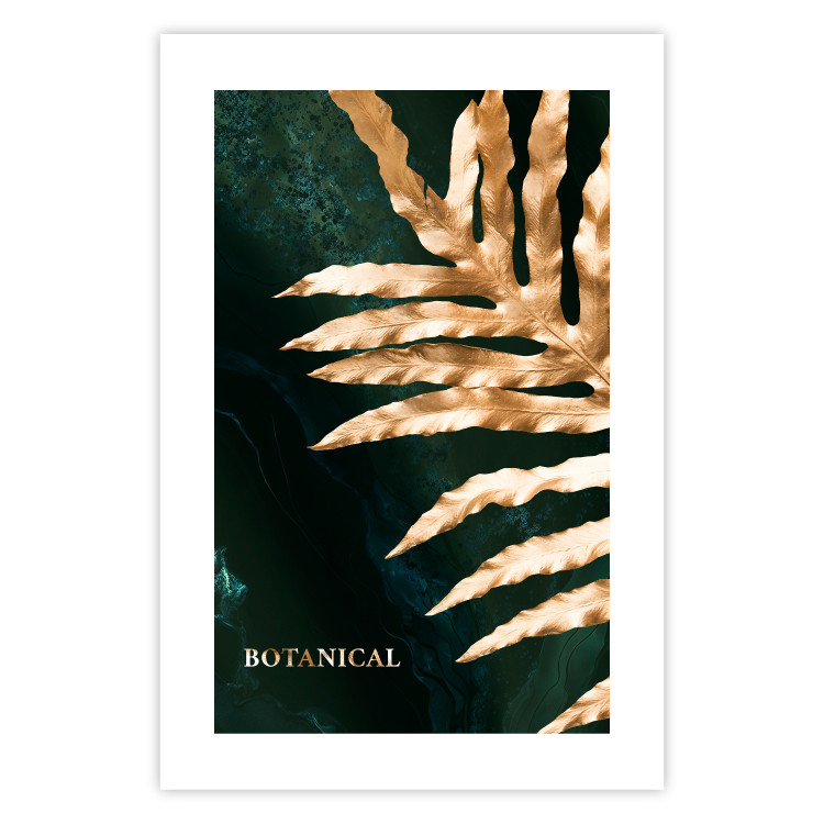 Wall Poster Dazzling Leaf - Plant in the Sunlight Above the Surface of Emerald Waters 149725 additionalImage 18