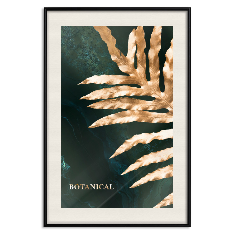 Wall Poster Dazzling Leaf - Plant in the Sunlight Above the Surface of Emerald Waters 149725 additionalImage 25
