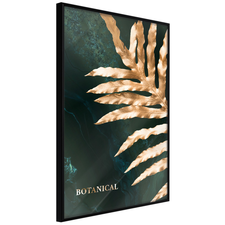 Wall Poster Dazzling Leaf - Plant in the Sunlight Above the Surface of Emerald Waters 149725 additionalImage 2