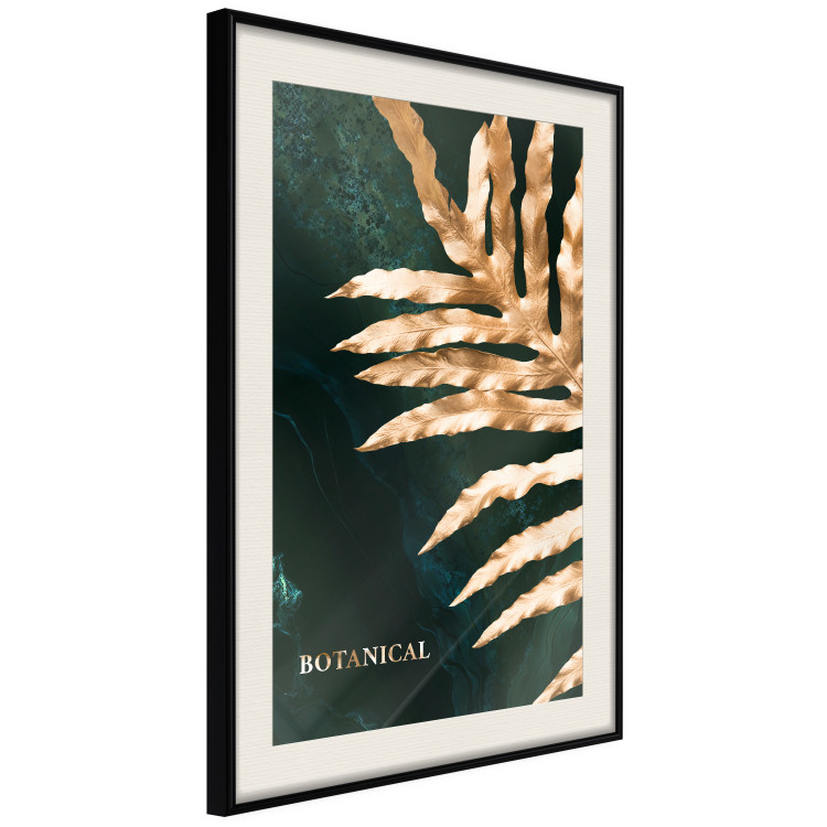 Wall Poster Dazzling Leaf - Plant in the Sunlight Above the Surface of Emerald Waters 149725 additionalImage 9