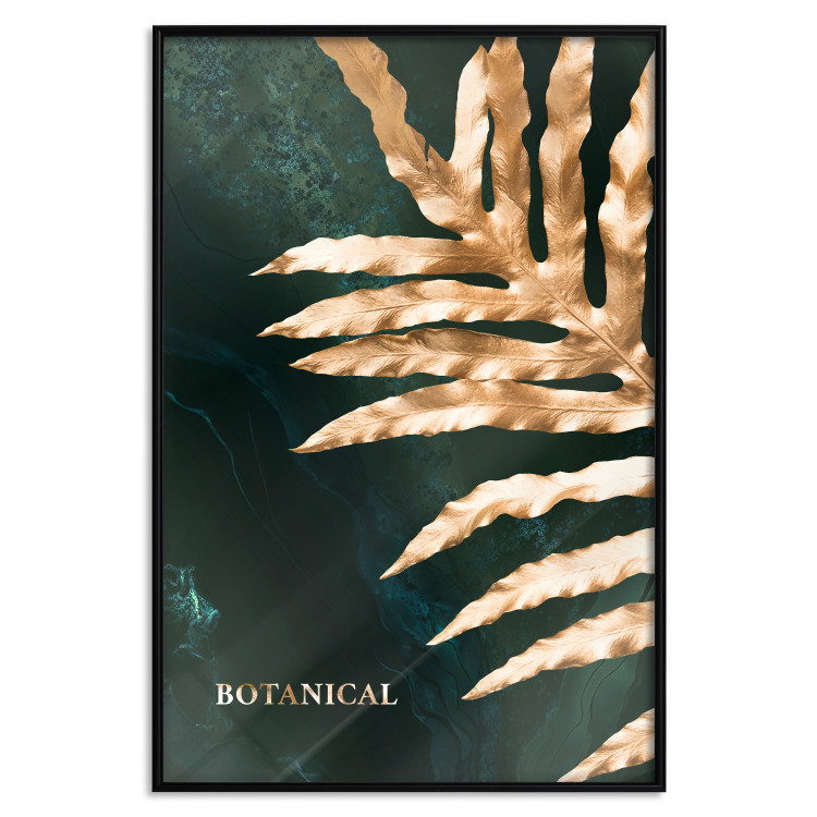 Wall Poster Dazzling Leaf - Plant in the Sunlight Above the Surface of Emerald Waters 149725 additionalImage 17
