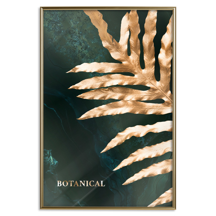 Wall Poster Dazzling Leaf - Plant in the Sunlight Above the Surface of Emerald Waters 149725 additionalImage 23