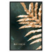 Wall Poster Dazzling Leaf - Plant in the Sunlight Above the Surface of Emerald Waters 149725 additionalThumb 17
