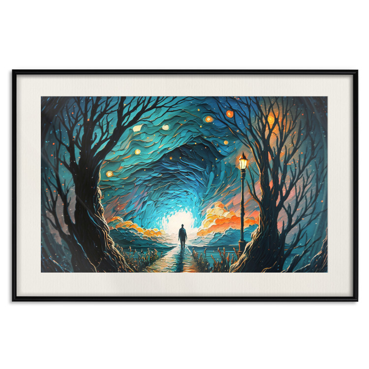 Poster A Walk Among the Stars - A Figure Heading Towards the Horizon 151125 additionalImage 24