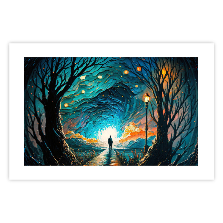 Poster A Walk Among the Stars - A Figure Heading Towards the Horizon 151125 additionalImage 21