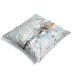 Decorative Velor Pillow Cool Expression - Artistic Composition in Cold Colors 151325 additionalThumb 4