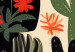 Large canvas print Frida Kahlo - Portrait of the Artist Amid Desert Flora Full of Cacti [Large Format] 152225 additionalThumb 3