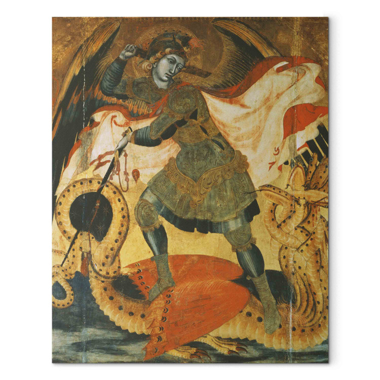 Art Reproduction The Archangel Michael fighting the Dragon 154625