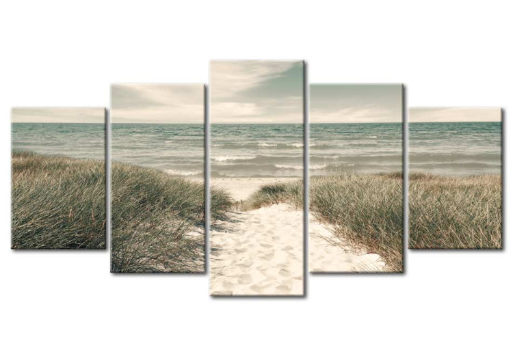 Acrylic print Quiet Beach [Glass] 92525 additionalImage 2