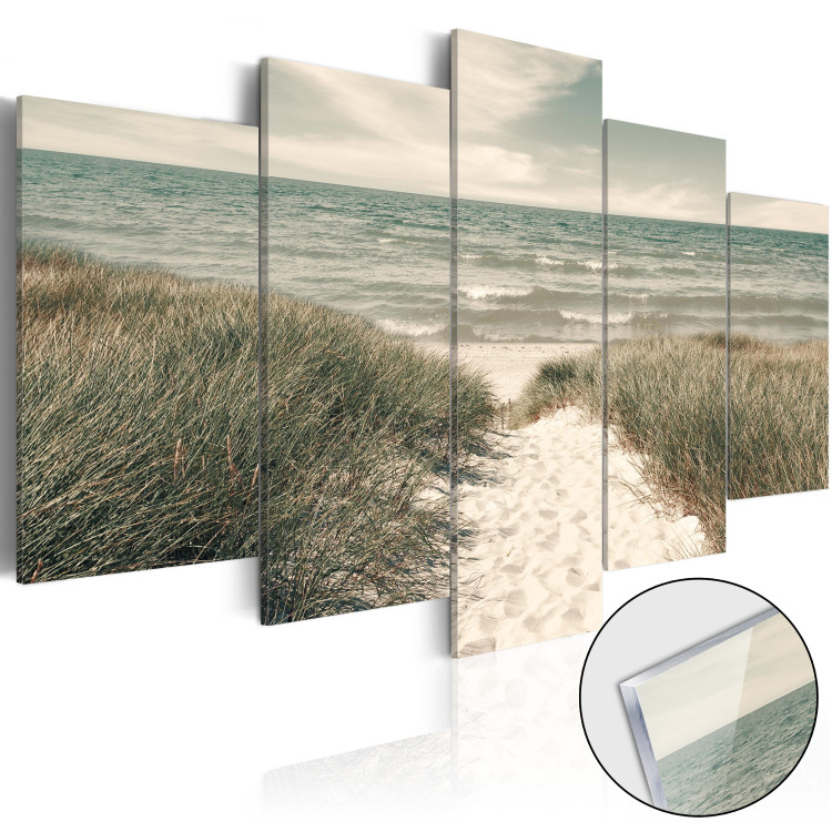 Acrylic print Quiet Beach [Glass] 92525