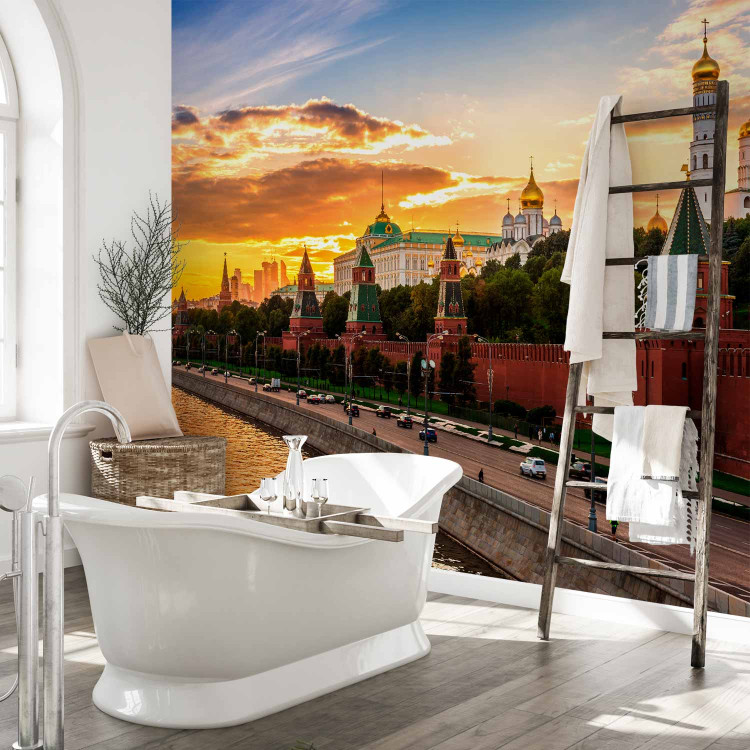 Wall Mural Kremlin Russia - panorama of historic architecture at sunset 95025 additionalImage 8