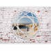 Wall Mural Window to the sea - view from a window among white bricks on a sandy beach 97325 additionalThumb 1