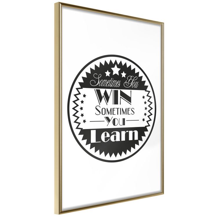 Poster Sometimes You Win Sometimes You Learn - life message texts 114735 additionalImage 14