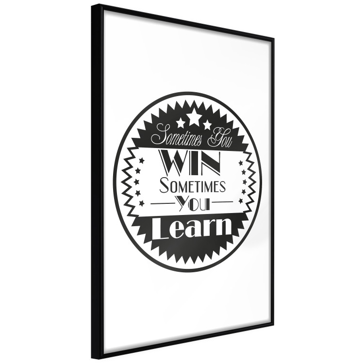 Poster Sometimes You Win Sometimes You Learn - life message texts 114735 additionalImage 12