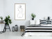 Poster Female Shapes - minimalist black and white line art with a woman 115235 additionalThumb 15