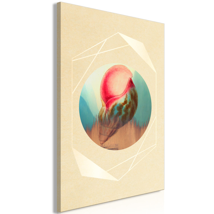 Canvas Print Seashell (1 Part) Vertical 116635 additionalImage 2