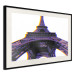 Wall Poster Architectural Hypnosis - purple Eiffel Tower from a frog's perspective 117935 additionalThumb 3